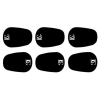 BG France Mouthpiece Cushions - Black .8mm - A10L/A10S
