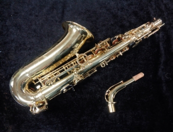 Photo New Selmer Paris AXOS Professional Alto Sax in Gold Lacquer