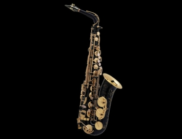 Photo New Selmer SA80 Serie II Jubilee Series Alto Saxophone in Black Lacquer