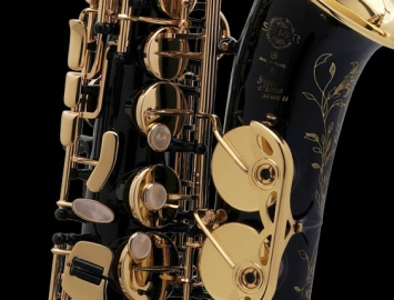 Photo New Selmer SA80 Serie II Jubilee Series Alto Saxophone in Black Lacquer