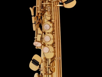 Photo New Selmer Serie III Jubilee Series Soprano Saxophone in Gold Plate