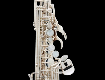 Photo New Selmer Serie III Jubilee Series Soprano Saxophone in Silver Plate