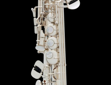 Photo New Selmer Serie III Jubilee Series Soprano Saxophone in Silver Plate