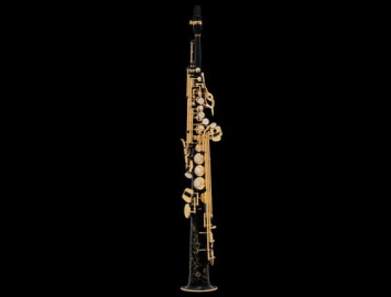 Photo New Selmer SA80 Serie II Jubilee Series Soprano Saxophone in Black Lacquer