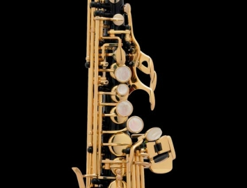 Photo New Selmer SA80 Serie II Jubilee Series Soprano Saxophone in Black Lacquer