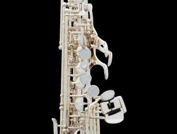 Photo New Selmer SA80 Serie II Jubilee Series Soprano Saxophone in Silver Plate