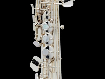 Photo New Selmer SA80 Serie II Jubilee Series Soprano Saxophone in Silver Plate