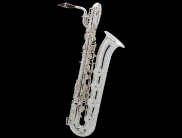 Photo New Selmer SA 80 Serie II Jubilee Series Baritone Saxophone in Silver Plate