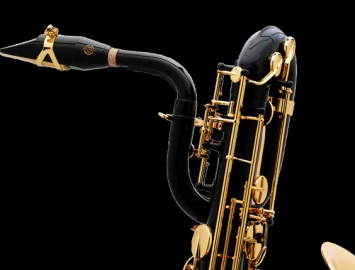 Photo New Selmer SA 80 Serie III Jubilee Series Baritone Sax in Black Lacquer