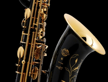 Photo New Selmer SA 80 Serie III Jubilee Series Baritone Sax in Black Lacquer