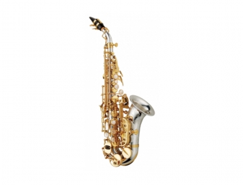 Photo New Yanagisawa SC-WO37 Professional Curved Soprano Sax in Sterling Silver