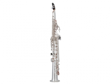 Photo New Yamaha Custom Z YSS-82ZRS Soprano Sax w/ Curved Neck in Silver Plate