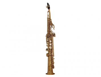 Photo New Yamaha Custom Z YSS-82ZRU Unlacquered Soprano Sax w/ Curved Neck