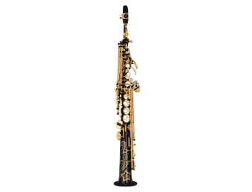 Photo New Yamaha Custom EX YSS-875EXHGB Soprano Sax w/ High G in Black Lacquer