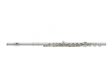 Photo New Yamaha YFL-577 Series Professional Flute with Offset G