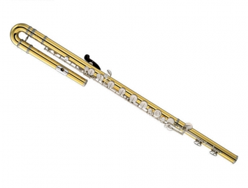 Photo New Yamaha YFL-B441II Professional Bass Flute in C