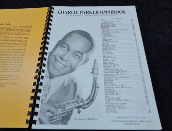 Photo Charlie Parker Omnibook for Alto Saxophone Vol 1