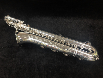 Photo New Yamaha Custom YBS-82S Professional Baritone Saxophone in Silver Plate