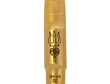 Photo New SHIVA Metal Gold Plated Mouthpiece for Tenor Saxophone by Theo Wanne