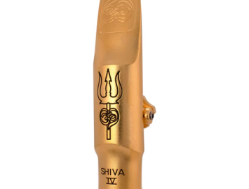 Photo New SHIVA Metal Gold Plated Mouthpiece for Tenor Saxophone by Theo Wanne