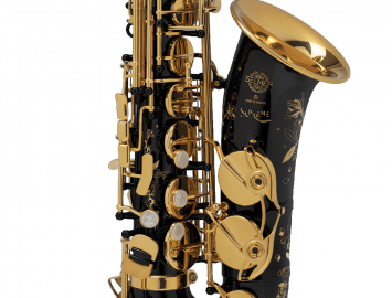 Photo NEW Selmer Paris SUPREME Alto Saxophone in Black Lacquer