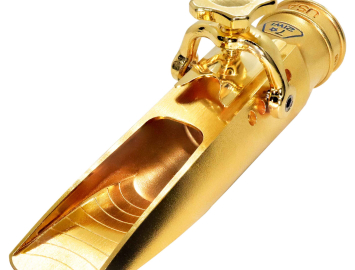 Photo New GAIA Metal Gold Plated Mouthpiece for Tenor Saxophone by Theo Wanne