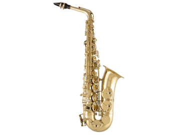 Photo New! Selmer USA SAS711 Professional Alto Saxophone in Gold Lacquer