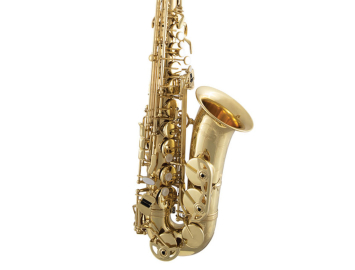 Photo New! Selmer USA SAS711 Professional Alto Saxophone in Gold Lacquer