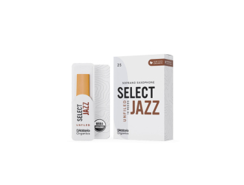 Photo D'Addario Select Jazz ORGANIC Soprano Sax Reeds