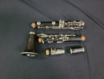 Photo Evette Master Model Bb Clarinet with Nickel Keys #D20414 - 1950's