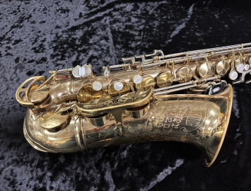 Photo Vintage King Super 20 Alto Sax SIII in Gold Lacquer, Serial #367203