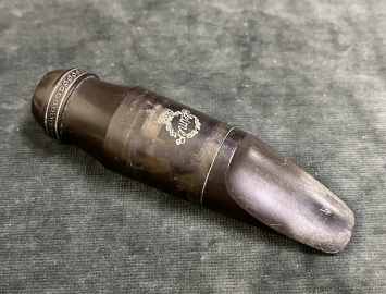 Photo 60s Vintage Hard Rubber Selmer Soloist D Tenor Saxophone Mouthpiece