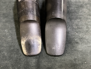 Photo 2 Hard Rubber Alto Sax Mouthpieces - Czechoslovakia and New York