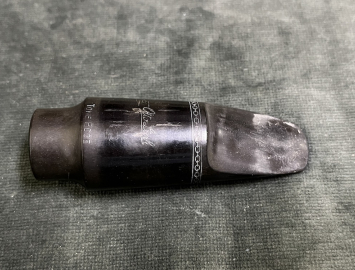 Photo Vintage Hard Rubber Otto Link Tone Edge # 5 Alto Sax Mouthpiece