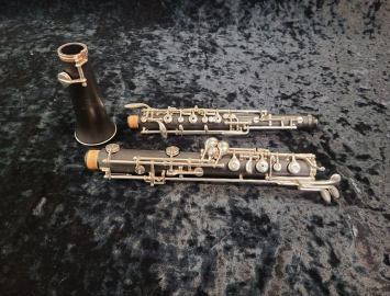 Photo Jupiter JOB-355 Student Oboe with Silver Keys #HP25617 - GIG READY