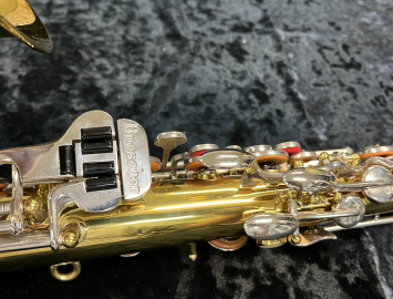 Photo Buescher Aristocrat/Early Bundy Alto Saxophone in Gold Lacquer, Serial #421968