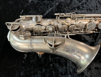 Photo Original Silver First Series Martin Handcraft Alto Saxophone - Serial # 74815