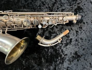 Photo Original Silver First Series Martin Handcraft Alto Saxophone - Serial # 74815