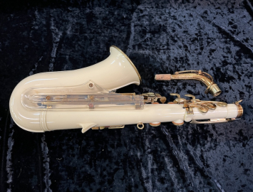 Photo Original COMPLETE Grafton 'Plastic Sax' Alto Saxophone - Serial # 10684