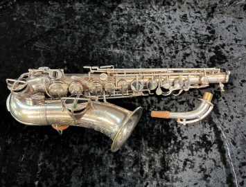 Photo Vintage Martin Made Boehm Alto Saxophone –by Martin, Serial #5371