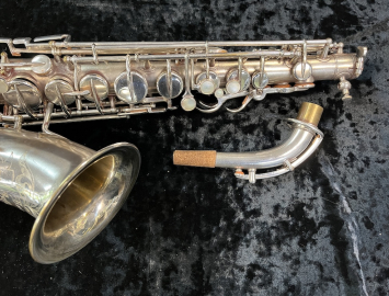 Photo Vintage Martin Made Boehm Alto Saxophone –by Martin, Serial #5371