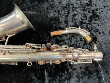 Photo Vintage Martin Made Boehm Alto Saxophone –by Martin, Serial #5371