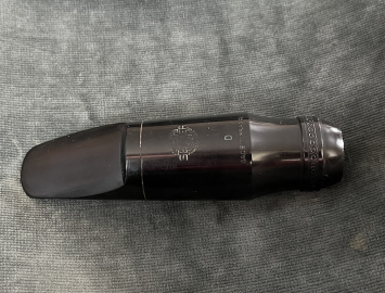 Photo Vintage Selmer Paris Scroll Shank D Tenor Saxophone Mouthpiece