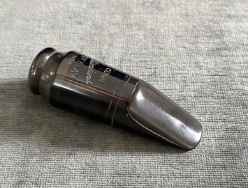 Photo Vintage Hard Rubber Conn Standard Steelay Alto Sax Mouthpiece, Original Facing