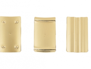 Photo Vandoren Optimum Ligature for Eb Alto Sax in Gold Plate