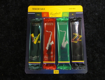 Photo New Vandoren Jazz Mix Tenor Sax Reeds