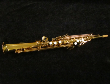 Photo New Eastman 642 Series Soprano Saxophone in Gold Lacquer