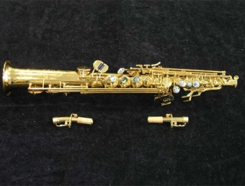 Photo New P. Mauriat System 76 Soprano Gold Lacquer