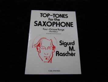 Photo Top Tones for Saxophone by Sigurd Rascher